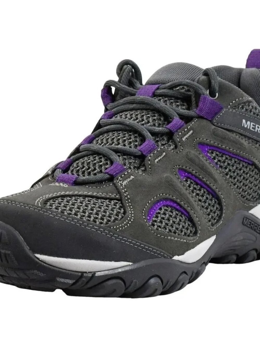 Merrell Yokota 2 Women’s Hiking Shoes Granite Purple Size 8.5 J85904